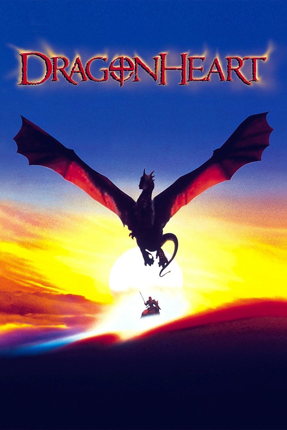 Poster for the movie "DragonHeart"
