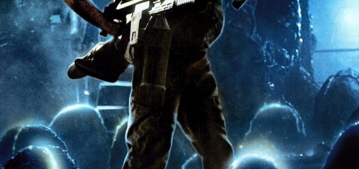Poster for the movie "Aliens"