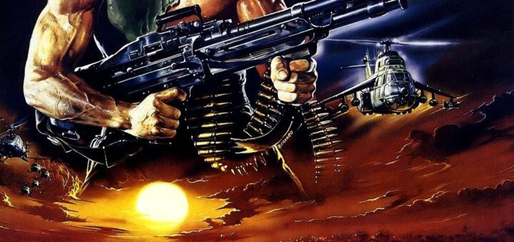 Poster for the movie "Rambo: First Blood Part II"