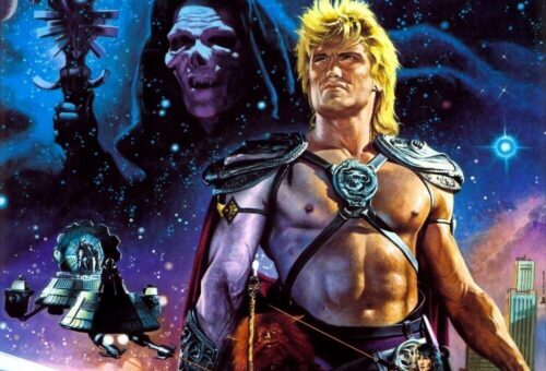 Poster for the movie "Masters of the Universe"