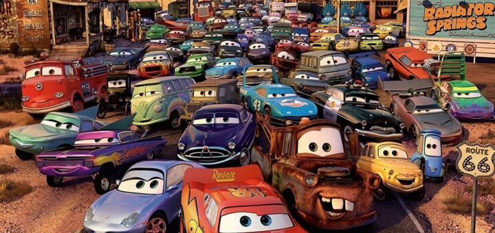 Poster for the movie "Cars"