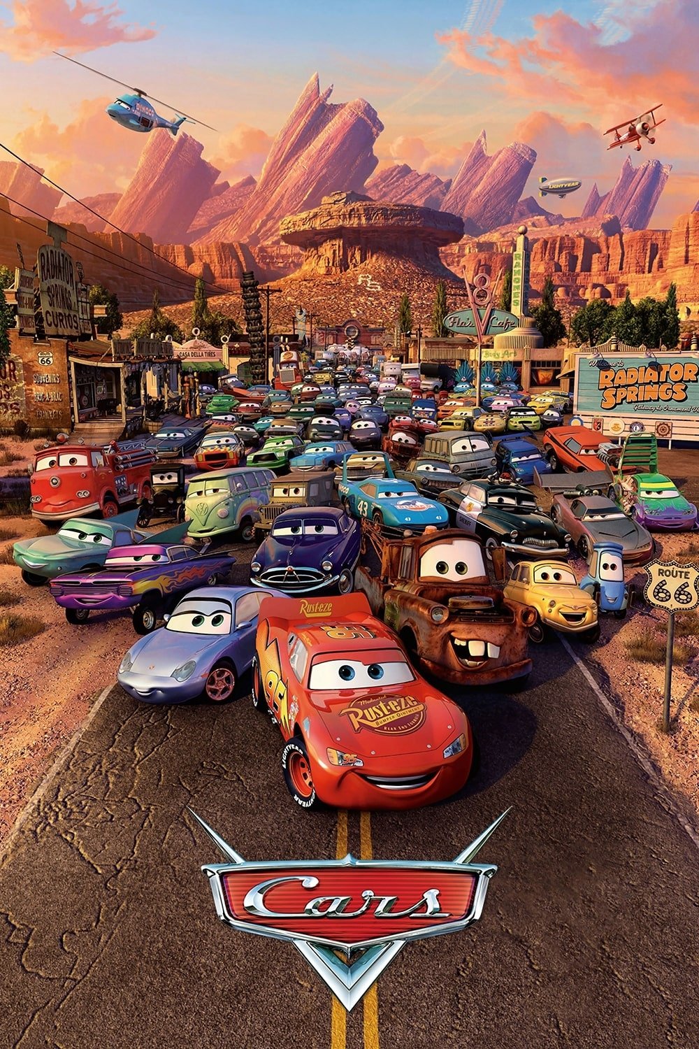 Poster for the movie "Cars"