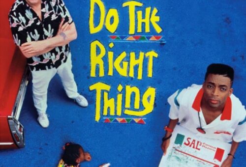 Poster for the movie "Do the Right Thing"
