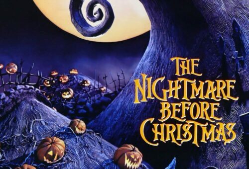 Poster for the movie "The Nightmare Before Christmas"
