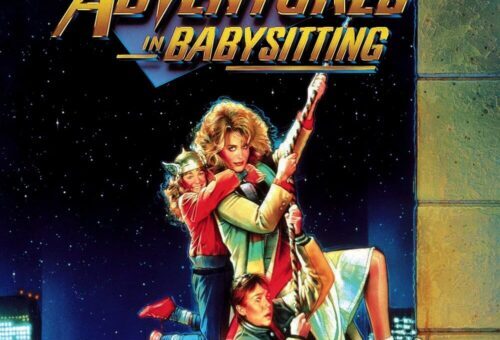 Poster for the movie "Adventures in Babysitting"