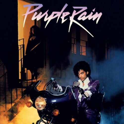 Poster for the movie “Purple Rain” Poster for the movie "Purple Rain"