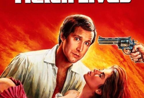 Poster for the movie "Fletch Lives"