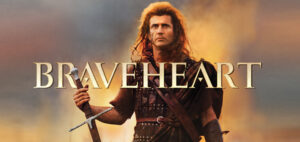 Braveheart Tells the story of the legendary thirteenth century Scottish hero named William Wallace (Mel Gibson). Wallace rallies the Scottish against the English monarch and Edward I (Peter Hanly) after he suffers a personal tragedy by English soldiers. Wallace gathers a group of amateur warriors that is stronger than any English army.