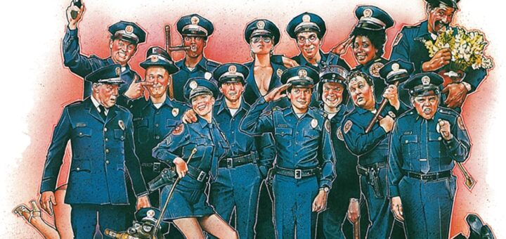 Poster for the movie "Police Academy"