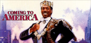 Prince Akeem (Eddie Murphy) is the prince of a wealthy African country and wants for nothing, except a wife who will love him in spite of his title. To escape an arranged marriage, Akeem flees to America accompanied by his persnickety sidekick, Semmi (Arsenio Hall), to find his queen. Disguised as a foreign student working in fast food, he romances Lisa (Shari Headley) but struggles with revealing his true identity to her and his marital intentions to his king father (James Earl Jones).