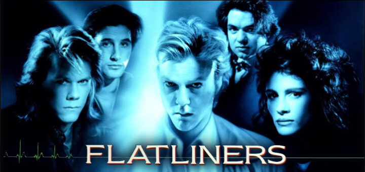 Seeking answers about the afterlife, Chicago medical student Nelson (Kiefer Sutherland) persuades his fellow pupils to help him end his life, and then resuscitate him in the nick of time. Atheist David (Kevin Bacon), playboy Joe (William Baldwin) and troubled Rachel (Julia Roberts) also journey into the unknown, looking for meaning in their own lives. As the experiments become more perilous, each is forced to contend with the paranormal consequences of trespassing on the other side.
