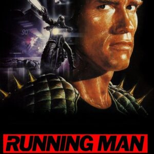 Poster for the movie "The Running Man"