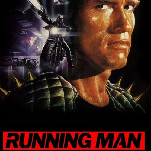 Poster for the movie "The Running Man"