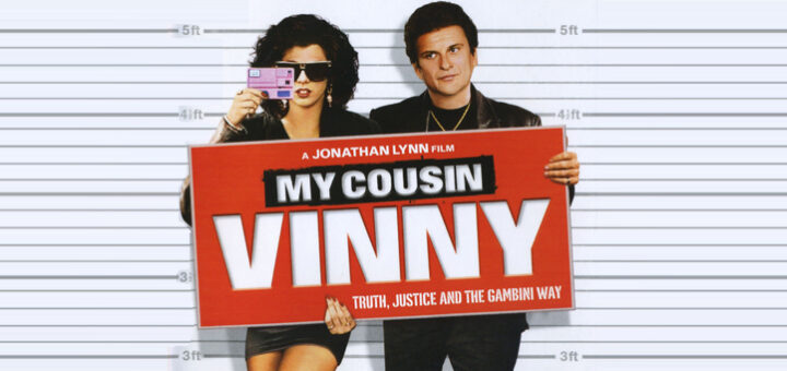 New York lawyer Vinny has never won a case. When his teenage cousin Bill and his friend Stan are accused of murder in a backwater Alabama town, it's up to the nervous Vinny to save him from jail, even though he's only ever tried personal injury cases before, and none of them successfully.