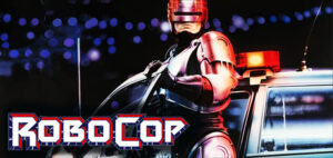 In a violent, near-apocalyptic Detroit, evil corporation Omni Consumer Products wins a contract from the city government to privatize the police force. To test their crime-eradicating cyborgs, the company leads street cop Alex Murphy (Peter Weller) into an armed confrontation with crime lord Boddicker (Kurtwood Smith) so they can use his body to support their untested RoboCop prototype. But when RoboCop learns of the company's nefarious plans, he turns on his masters.