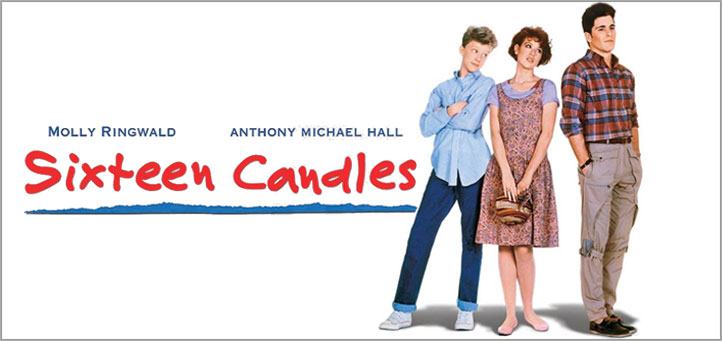 sixteen candles movie poster