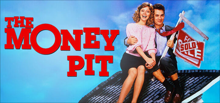 Young lovers Walter (Tom Hanks) and Anna (Shelley Long) are house-sitting the New York City apartment owned by Max (Alexander Godunov), Anna’s ex-husband, who suddenly decides to toss them out. Needing a new home, they settle on buying a country estate outside the city, which is available for a suspiciously low price. It soon becomes apparent why, as doors fall off their hinges, staircases come tumbling down and a bathtub falls through the floor. The couple’s relationship suffers similarly.