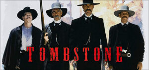 Wyatt Earp (Kurt Russell) and his brothers, Morgan (Bill Paxton) and Virgil (Sam Elliott), have left their gunslinger ways behind them to settle down and start a business in the town of Tombstone, Ariz. While they aren't looking to find trouble, trouble soon finds them when they become targets of the ruthless Cowboy gang. Now, together with Wyatt's best friend, Doc Holliday (Val Kilmer), the brothers pick up their guns once more to restore order to a lawless land.