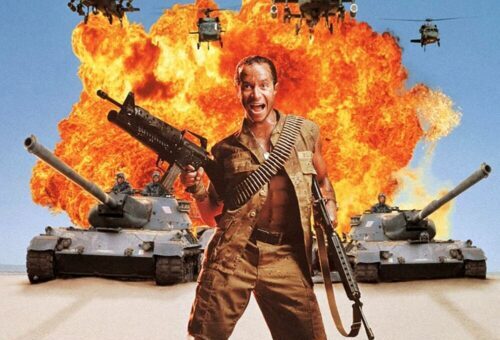 Poster for the movie "In the Army Now"