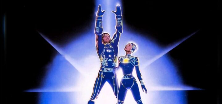 Poster for the movie "Tron"