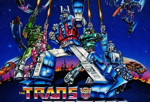 Poster for the movie "The Transformers: The Movie"