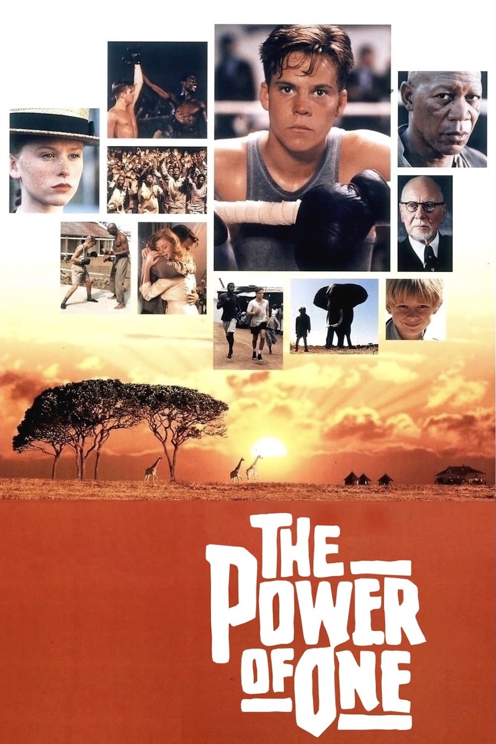 Poster for the movie "The Power of One"