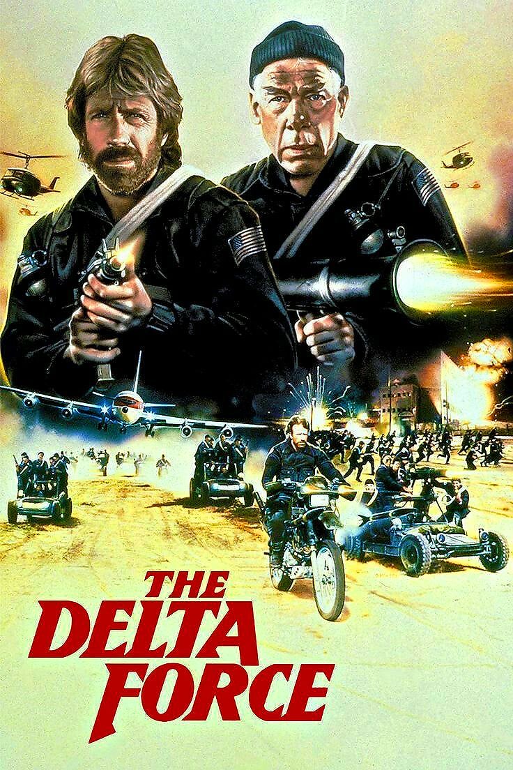 Poster for the movie "The Delta Force"