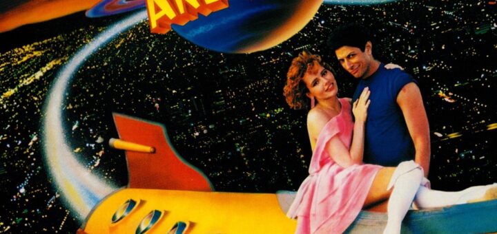 Poster for the movie "Earth Girls Are Easy"