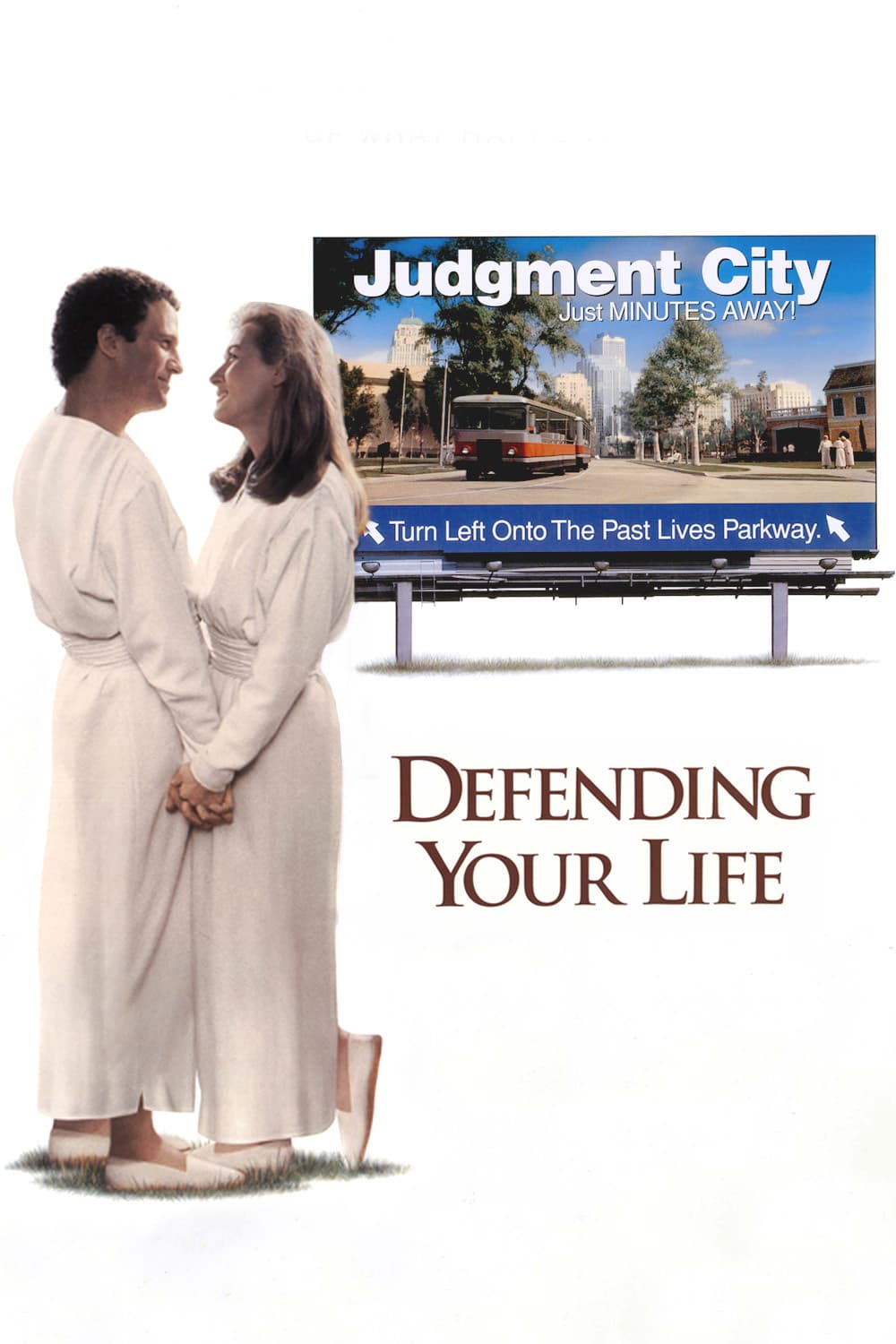 Poster for the movie "Defending Your Life"