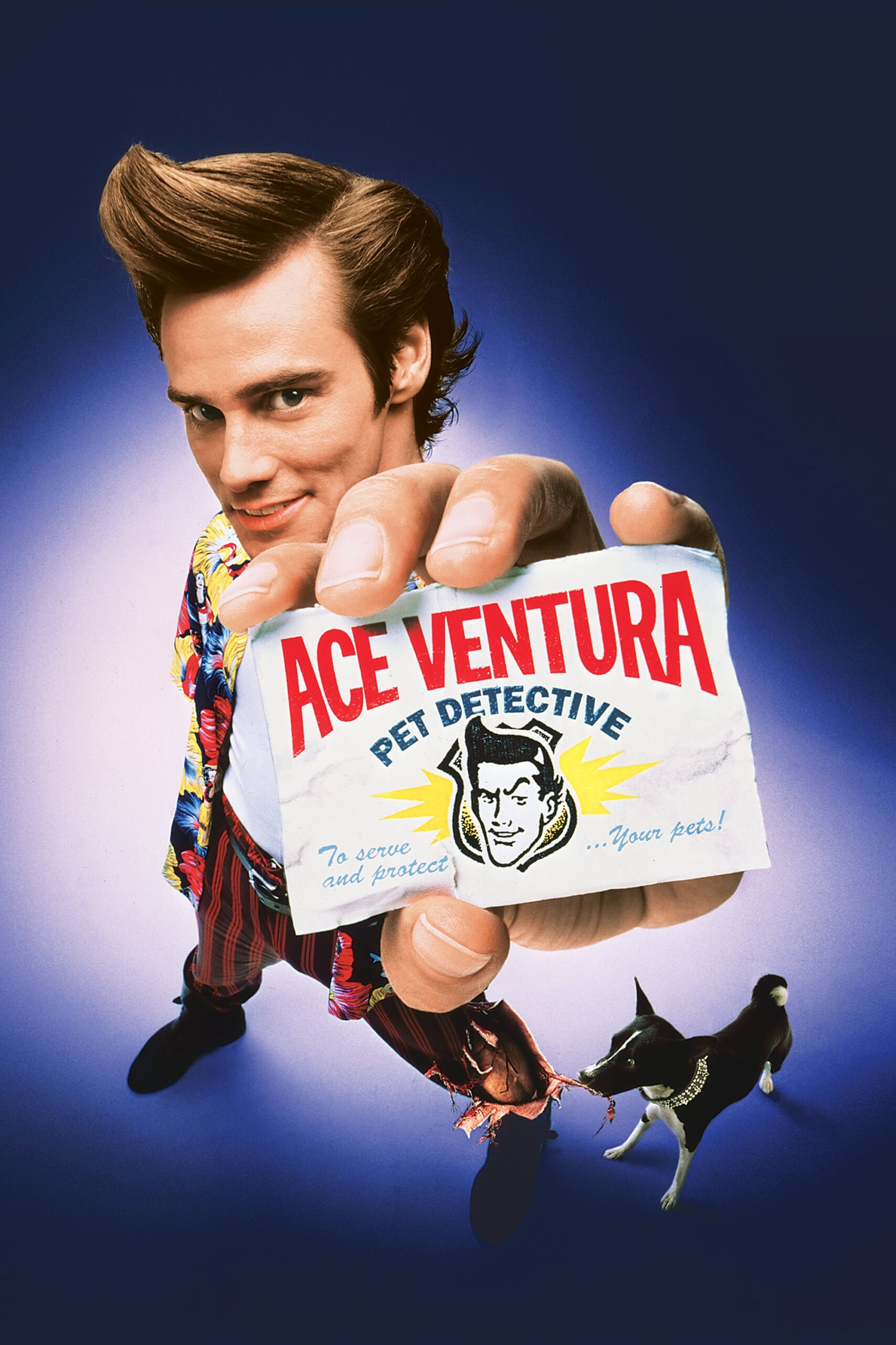 Poster for the movie "Ace Ventura: Pet Detective"