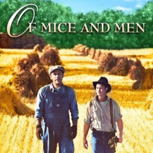 Poster for the movie "Of Mice and Men"