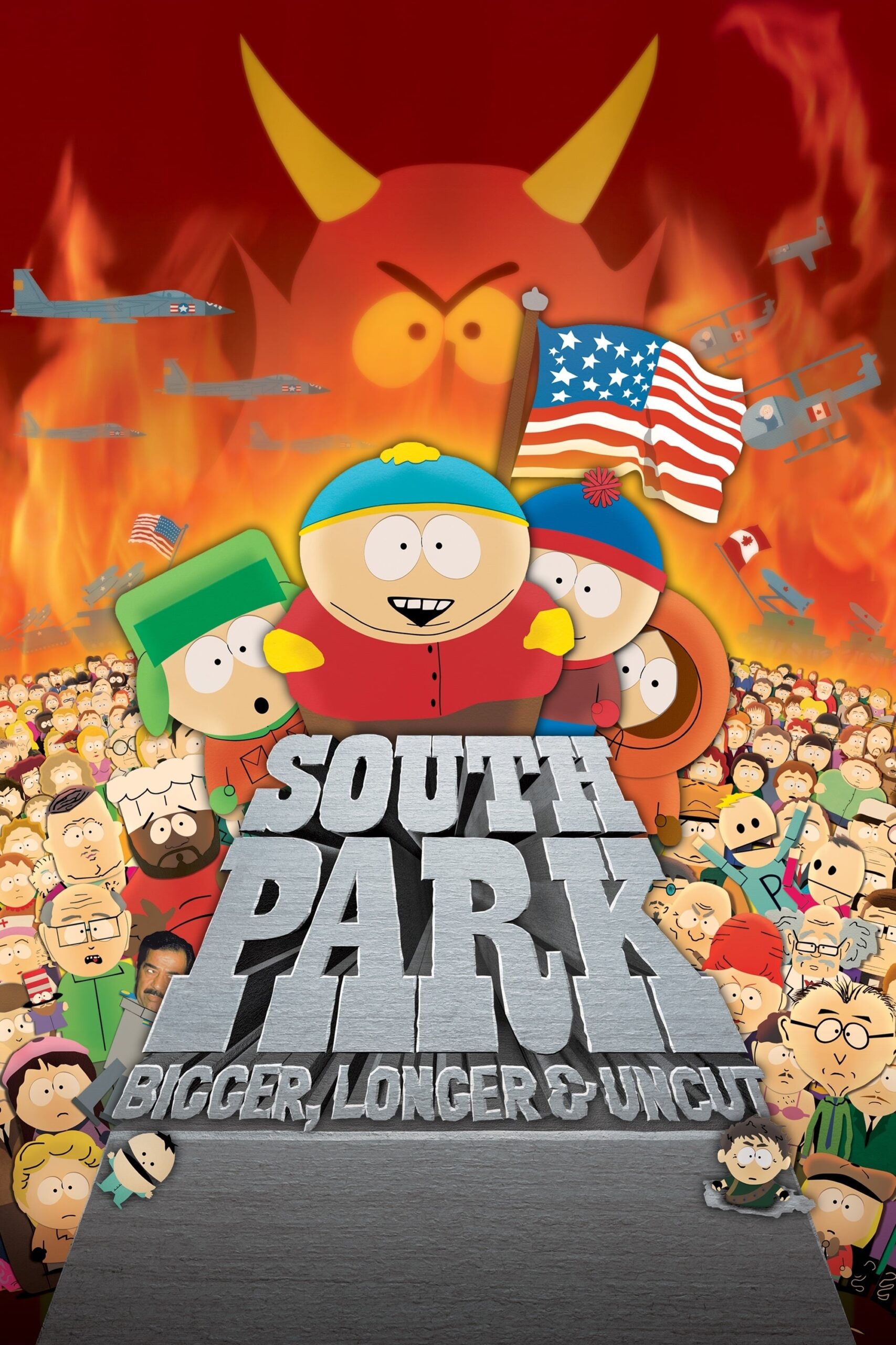 Poster for the movie "South Park: Bigger, Longer & Uncut"