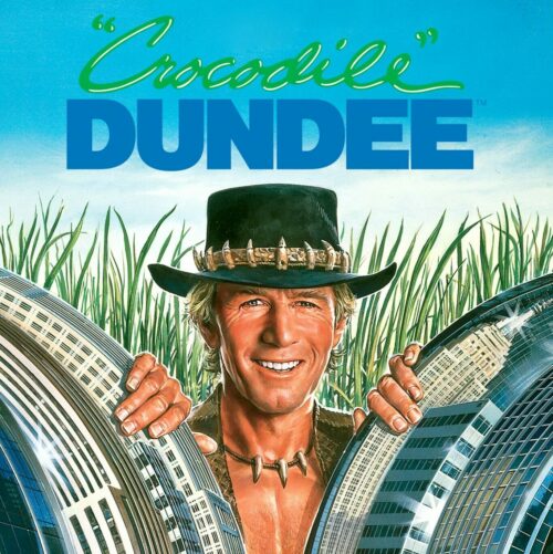 Poster for the movie "Crocodile Dundee"
