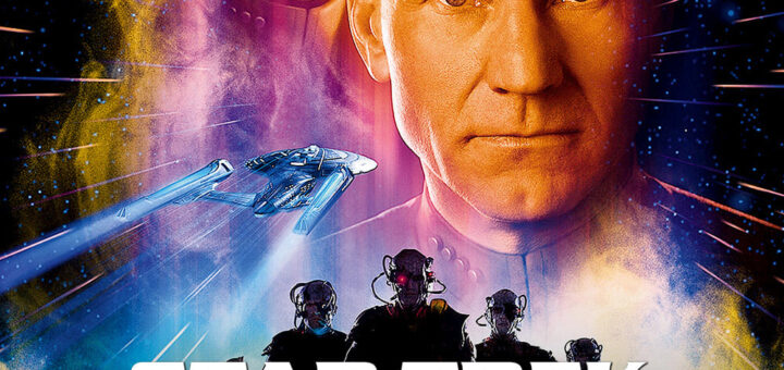 Poster for the movie "Star Trek: First Contact"