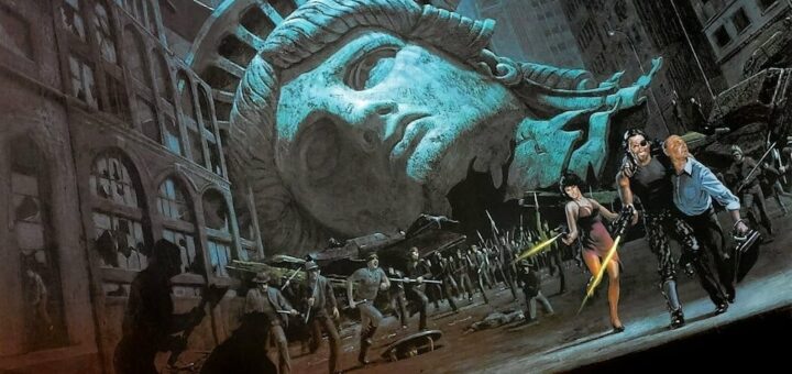 Poster for the movie "Escape from New York"