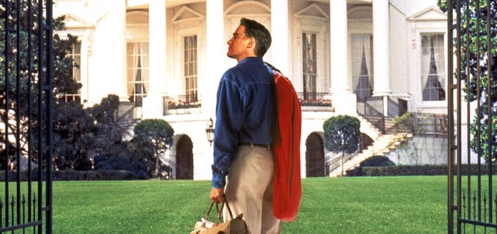 Poster for the movie "Dave"