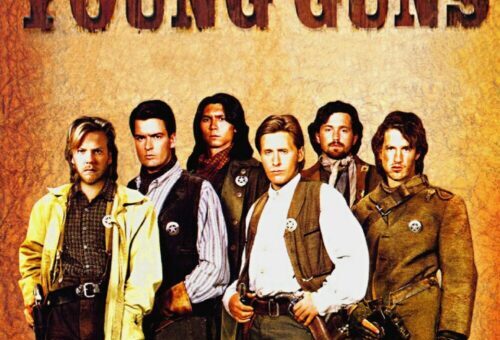 Poster for the movie "Young Guns"