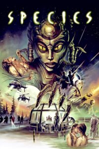 Poster for the movie "Species"